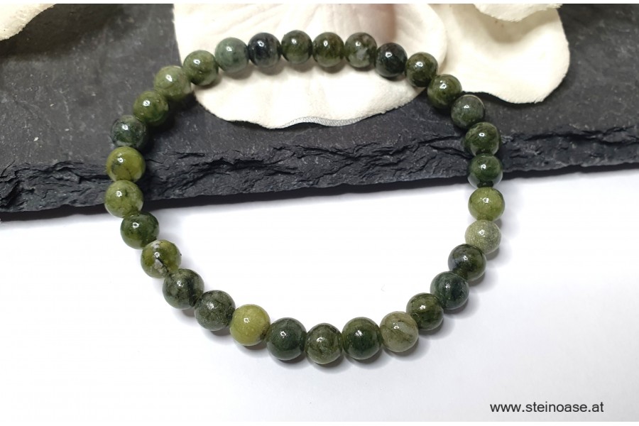 Armband Jade-Nephrit 6mm